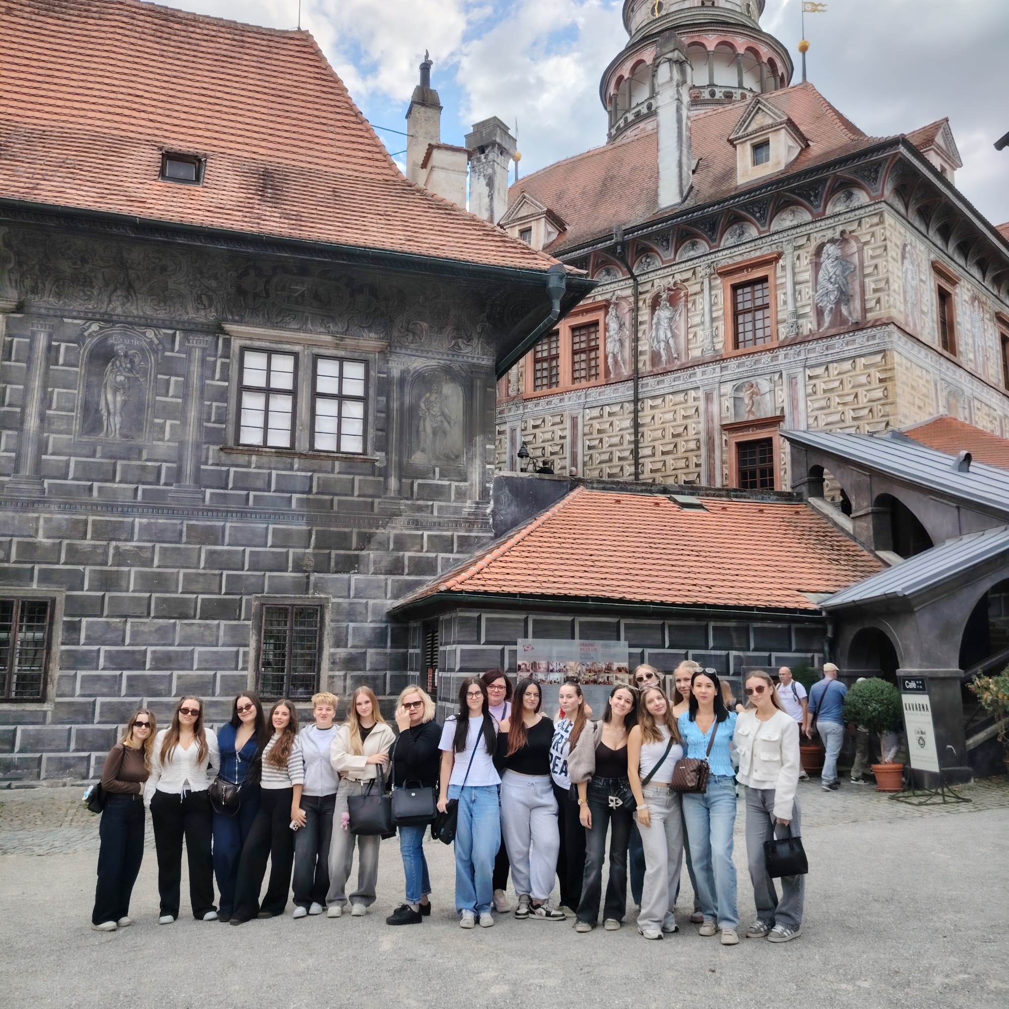 Erasmus+ v Hradci Králové – víkendový výlet do Českého Krumlova